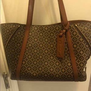 Fossil leather purse